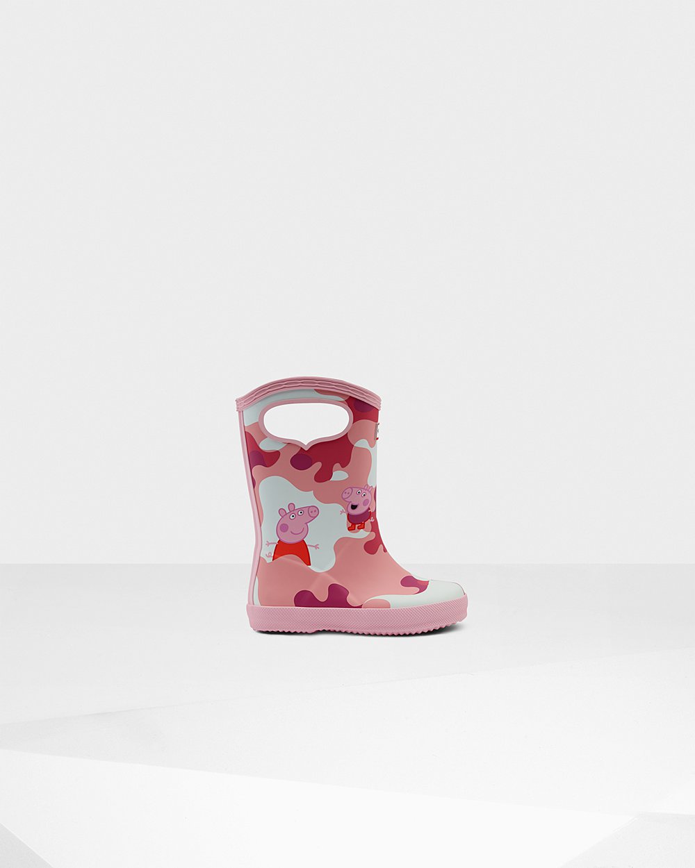 Botas De Agua Hunter Niños Original First Peppa Pig Grab Handle - Rosas - Argentina 1056JNPXY